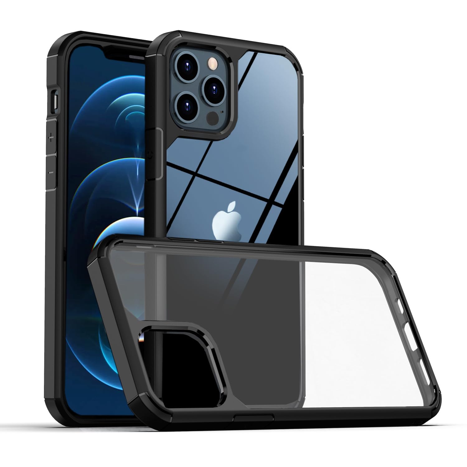 Amazon.co.jp: Eazaki iPhone 12 Promax 用 ケース バンパーの保護